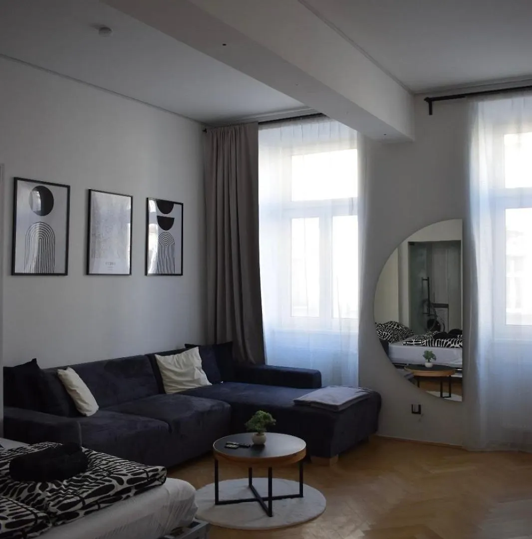 Black & White Apartment Vienna Austria